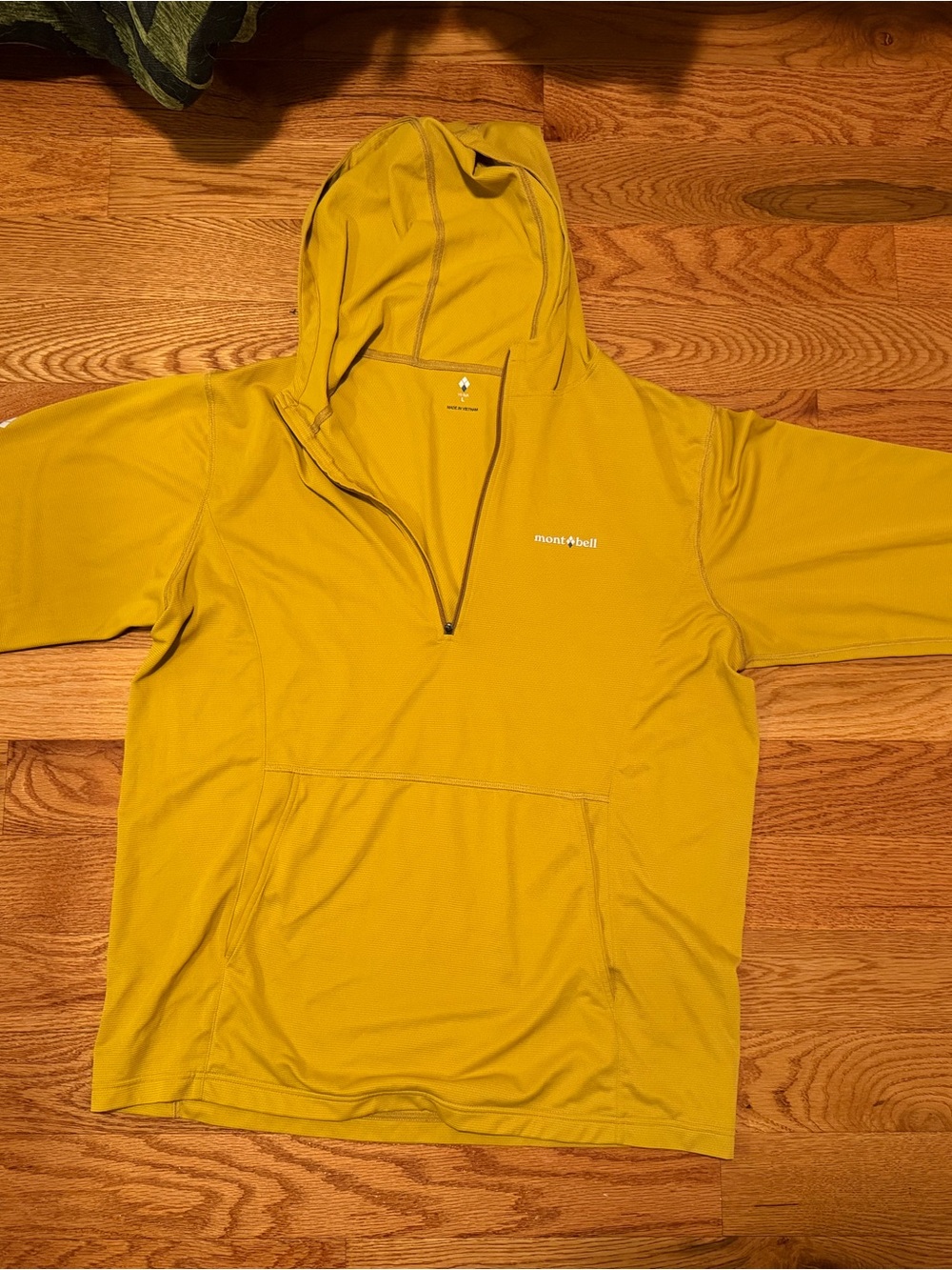 Mont-bell Cool Half-Zip Hoodie Men's